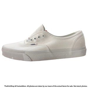 VANS AUTHENTIC VN000EE3W00 MEN'S WHITE LOW TOP SNEAKERS